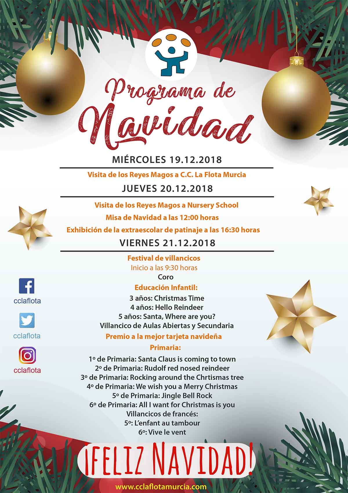 Programa de Navidad 2018