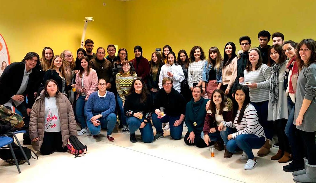 Charla con los alumnos de FP de Farmacia